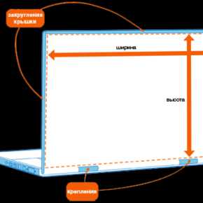 Как узнать диагональ ноутбука для подставки
