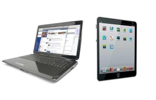 Ноутбук и планшет в чем разница