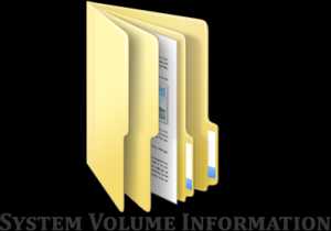 System volume information как очистить в windows 7